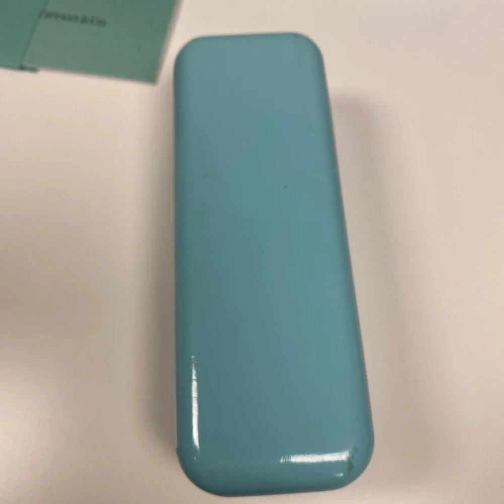 Tiffany & Co Eyeglass Frame TF2034 8055 Black + Tiffany Blue Italy  Case & Box